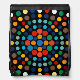 Backpacks Bolinhas Colorida