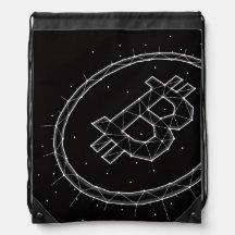 Bolsa de Cordão Bitcoin