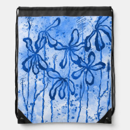 Backpacks Flores Inclusas Céu Azul