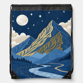 Backpacks Luz da Lua na Montanha