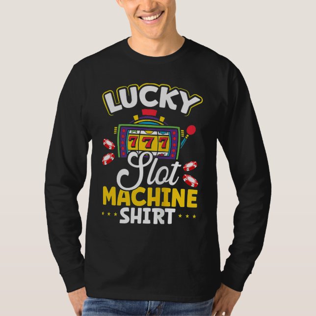 Backprint Lucky Slot Machine Tank Top (Frente)