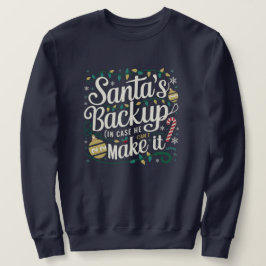 Backup de papais noeis | Camisetas de Natal da Fam
