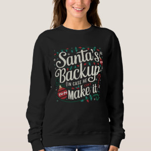 Backup de papais noeis   Camisetas de Natal da Fam