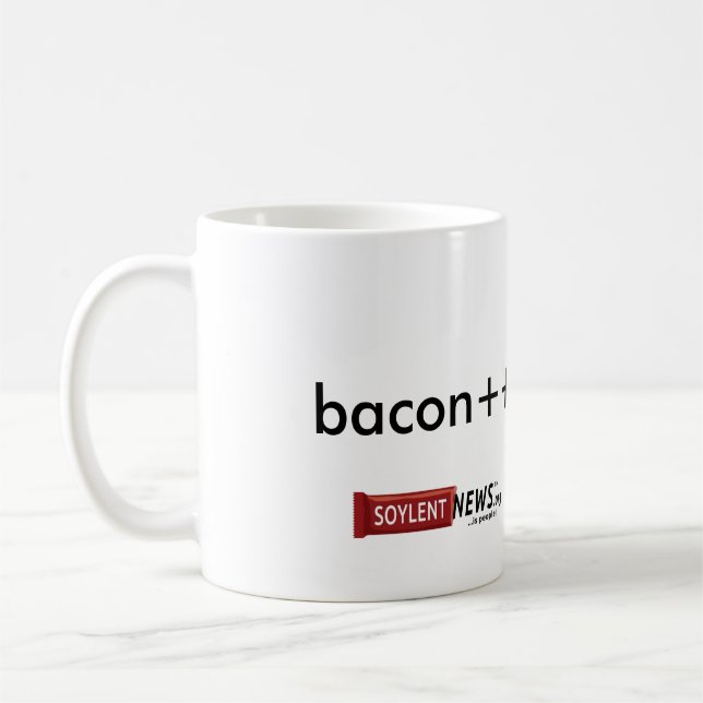 Bacon++ Caneca (Esquerda)