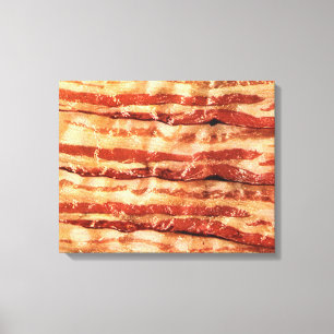 bacon como pintura de canvas