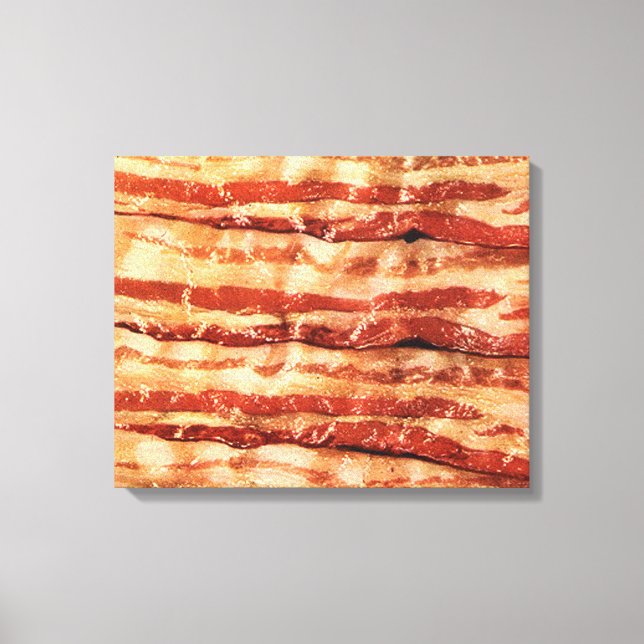bacon como pintura de canvas (Frente)