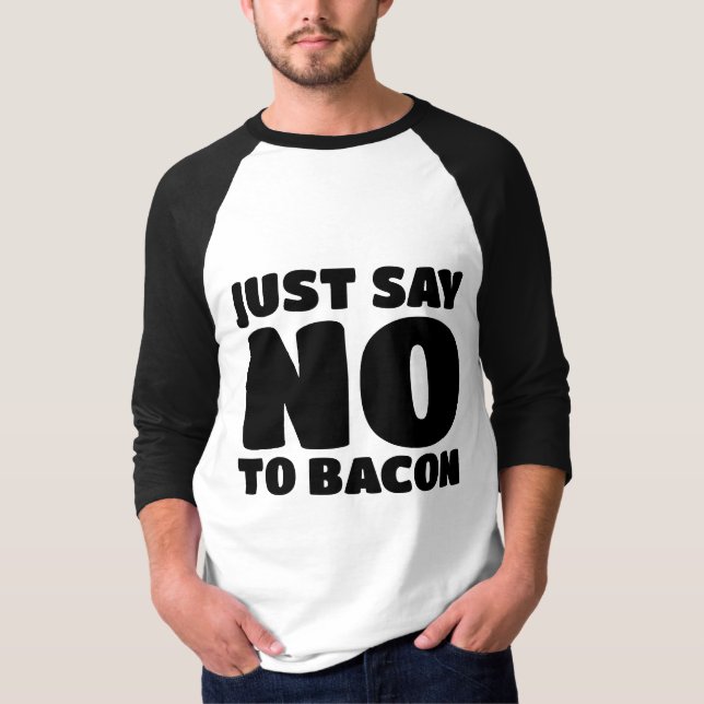 BACON - DIGA SEM T-SHIRTS (Frente)