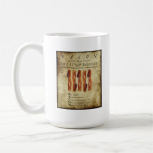 BACON: É a TULIPA nova - caneca de café