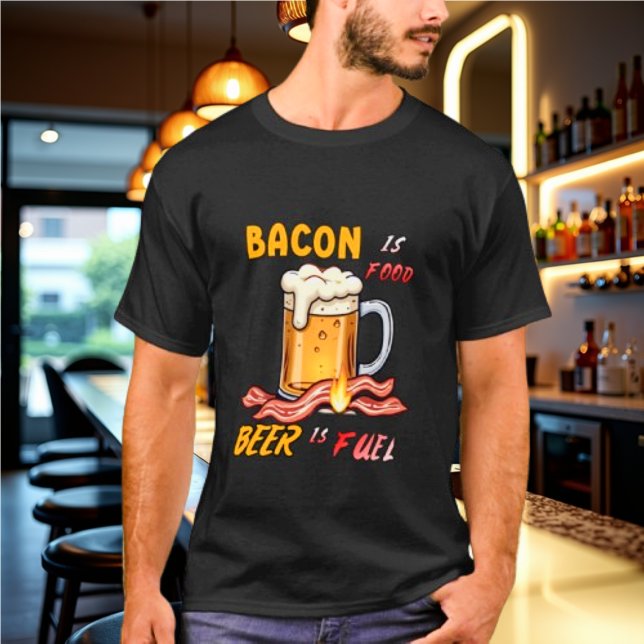 Bacon é Comida, Cerveja é camisa a combustível (Criador carregado)