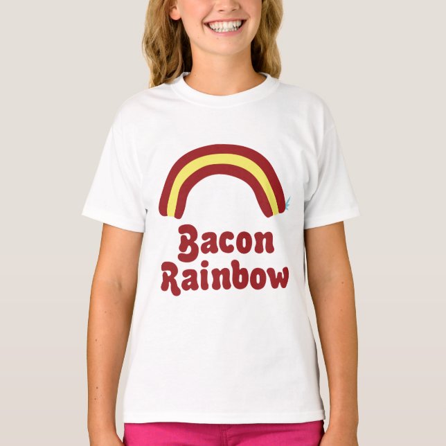 Bacon Rainbow T-Shirt (Frente)