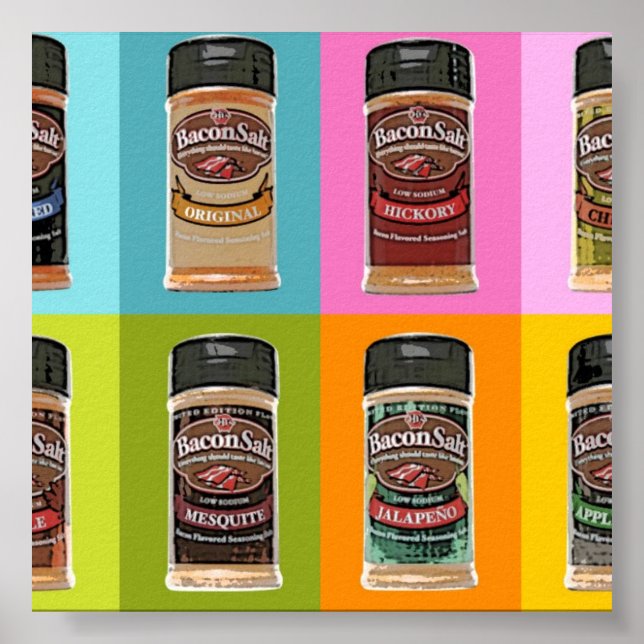 Bacon Salt Poster (Frente)