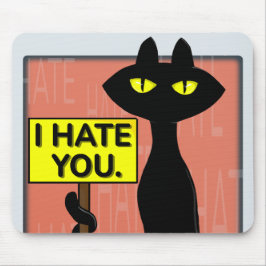 Bad Boogie Engraçado Eu Odeio Você  Mouse Pad
