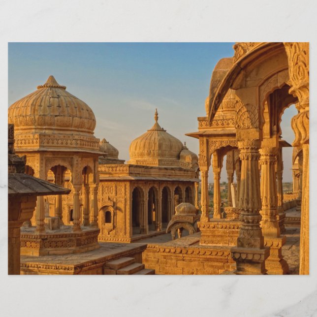 Bada Bagh Chhatris Scrapbook Paper (Frente)