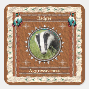 Badger - Adesivos Agressivos