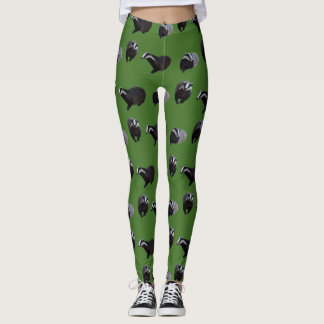 Badger Frenzy Leggings (Verde)