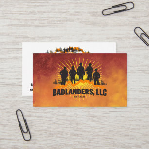Badlanders LLC Cartão de visita