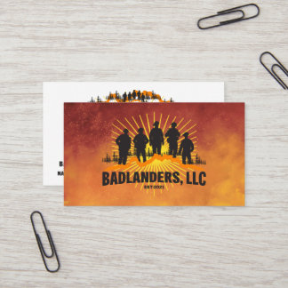 Badlanders LLC Cartão de visita
