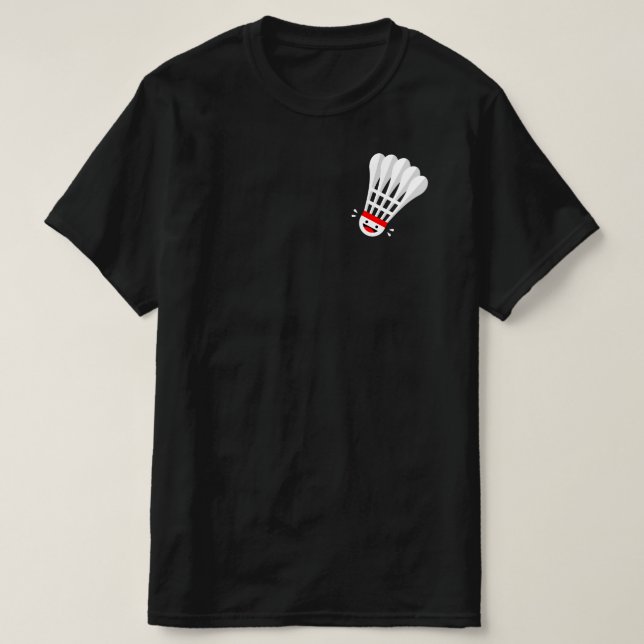 Badminton T-Shirt - Bolso de Parabéns (Frente do Design)