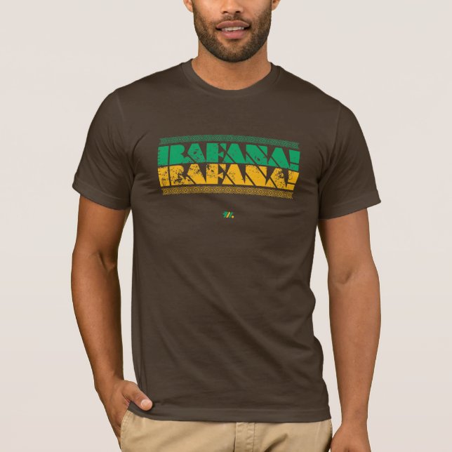 Bafana Bafana - camisa de Brown (Frente)