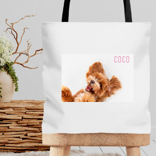 Bag de Tote de Pet Fotográfica Personalizável Mode