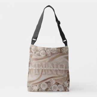 Bag de Tote de Rosa Bordado TINO