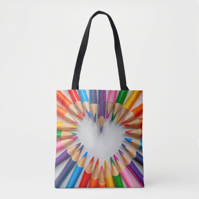 Bag de Tote do Coração (Frente)