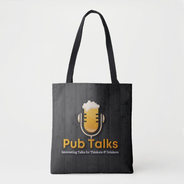 Bag de Tote do Pub Talks (Frente)