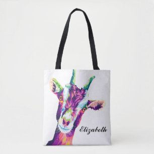 Bag de Tote Personalizada de Cabra de Arte Pop Col
