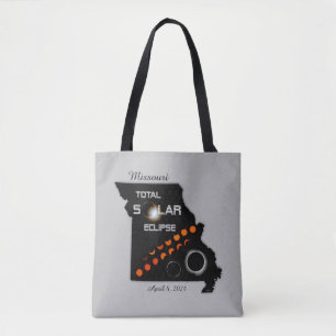 Bag de Tote Solar Eclipse do Missouri