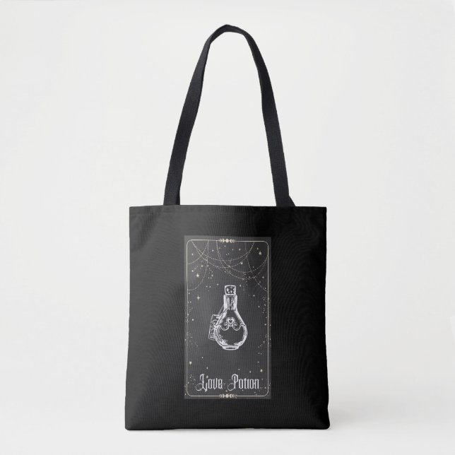 Bag de Tote Tarot da Poção do Amor (Frente)