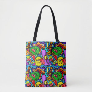 Bag de Tote Totalmente Impressão