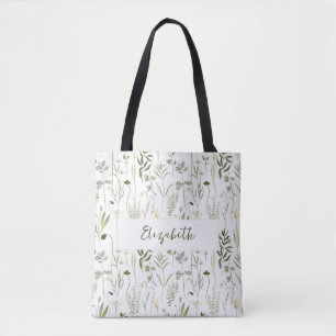 Bag Floral Bridesmaid Tote Personalizada