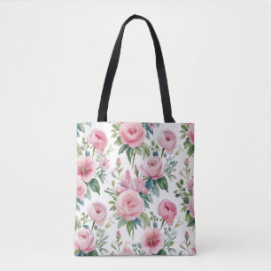 👜 Bag Floral Tote Elegante - Na moda e versátil