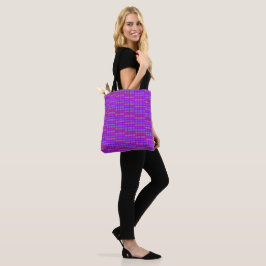Bag Impressão Tote Roxo do AMOR