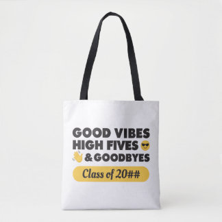 Bag Tote Mensagem de Graduação de Boas Vibes