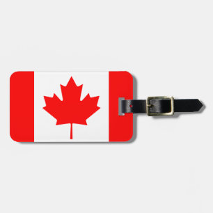 Bagagem Bandeira do Canadá Etiqueta de bagagens com correi