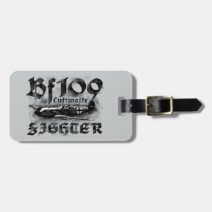 Bagagem Bf 109 Etiqueta de bagagens com correia de couro