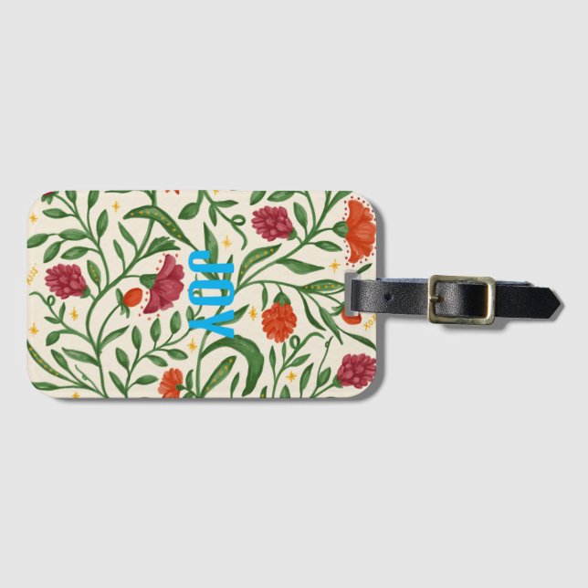 Bagagem Etiqueta Bag de JOY Botânica (Frente Horizontal)