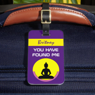 Bagagem Etiqueta de Atenção de Bag Personalizada