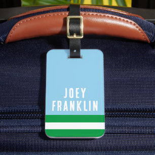 Bagagem Etiqueta de Backpack Personalizada de Pré-Disquete