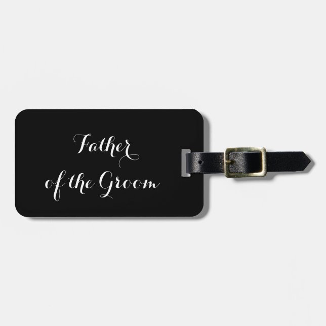 Bagagem Etiqueta de bagagens para o pai do quarto (Frente Horizontal)