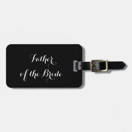 Bagagem Etiqueta de bagagens para Pai da Noiva