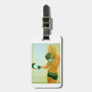 Bagagem etiqueta de boxe do modelo de malhação