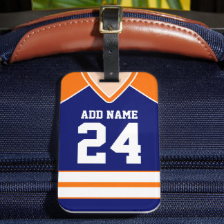 Bagagem Etiqueta de Número/Nome Personalizado de Jersey de