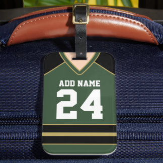 Bagagem Etiqueta de Número/Nome Personalizado de Jersey de
