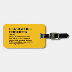 Bagagem Etiqueta de Viagem do engenheiro - Definição Aeroe