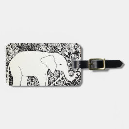 Bagagem Etiqueta de Viagem elefante