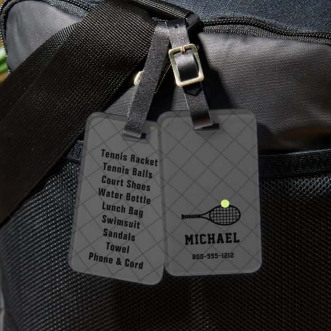 Bagagem Etiqueta do lembrete de embalagem do acampamento d (Criador carregado)