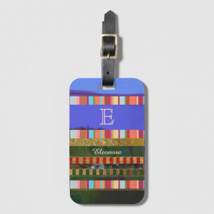 Bagagem Legal etiqueta de cor moderna