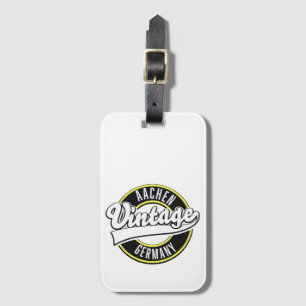 Bagagem Logótipo do estilo de vintage Dortmund, etiqueta d